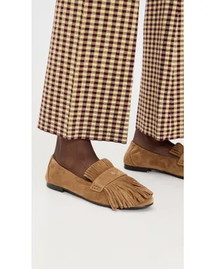 Tory Burch バレエフリンジ ローファー ワイルドタバコ色 - サムネイル3