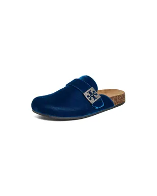 Tory Burch メロー パヴェ ミュール オーシャン/シルバー - サムネイル1