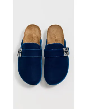 Tory Burch メロー パヴェ ミュール オーシャン/シルバー - サムネイル5