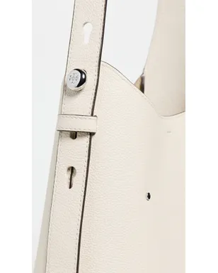 Tory Burch Romy スモール ホーボーバッグ ライトクリーム ワンサイズ - サムネイル5