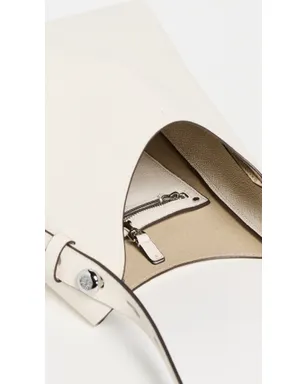 Tory Burch Romy スモール ホーボーバッグ ライトクリーム ワンサイズ - サムネイル6
