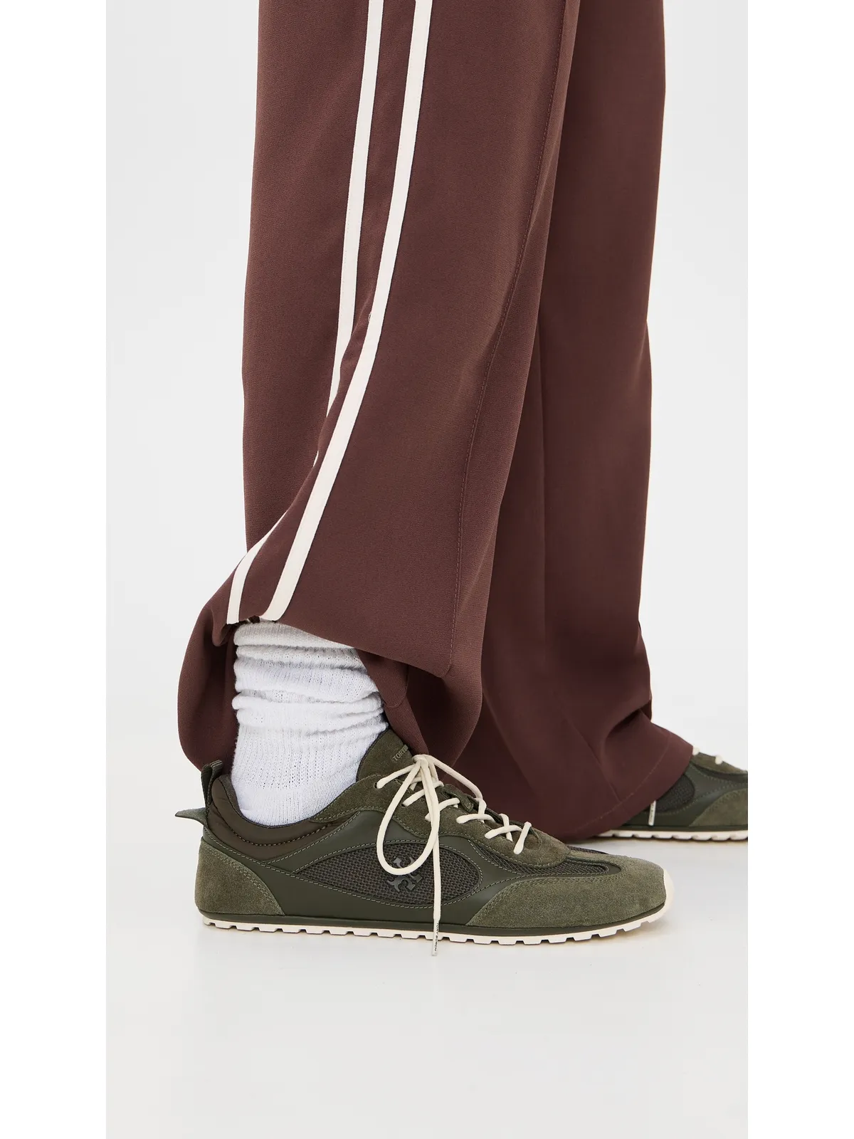 Tory Burch Tory Field スニーカー ダークオリーブ - 画像3