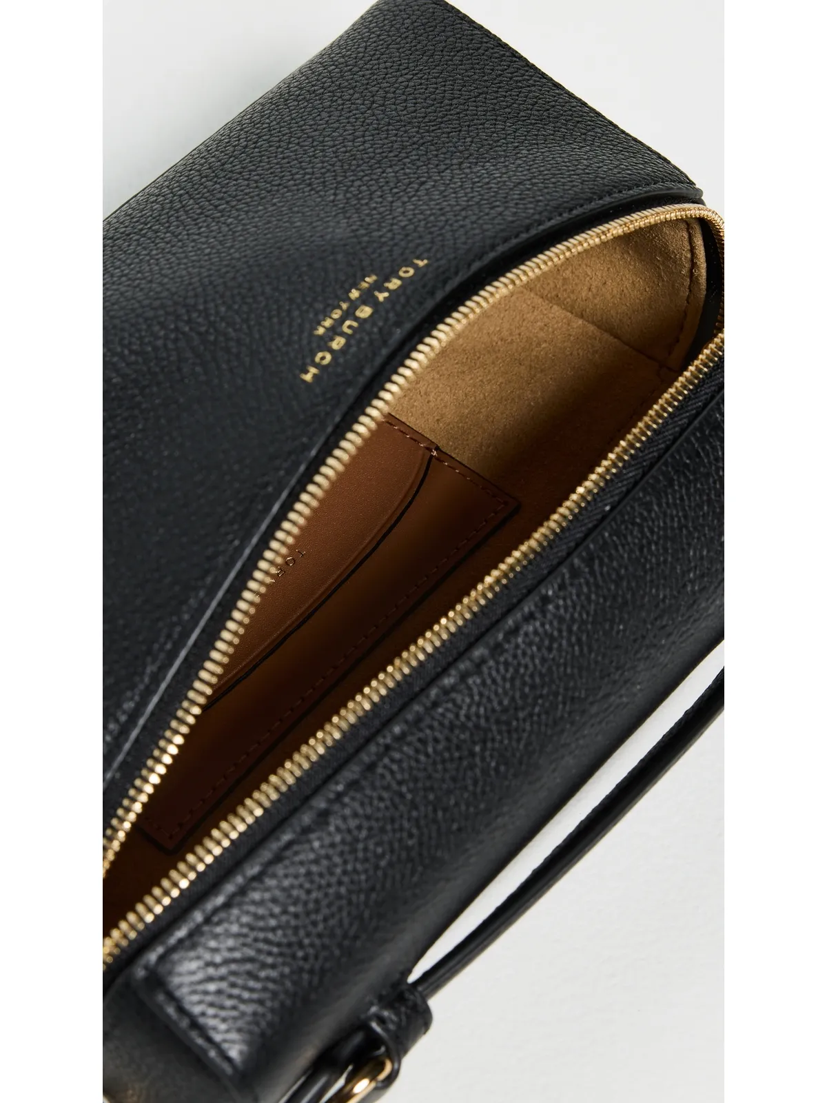Tory Burch ロミー スリム トップハンドル バッグ ブラック - 画像6