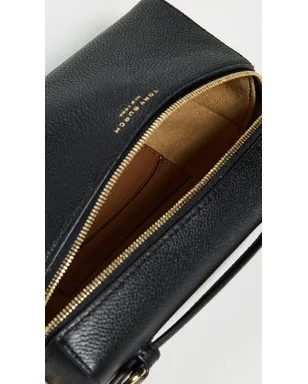Tory Burch ロミー スリム トップハンドル バッグ ブラック - サムネイル6
