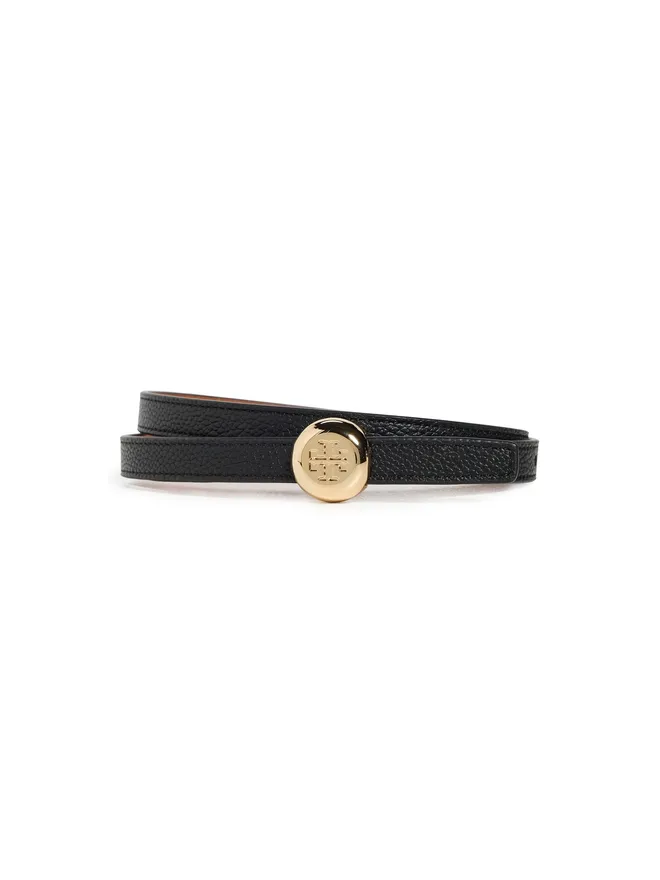 Tory Burch Tory Burch Romy ベルト ブラック/エイジドタン Mの商品画像