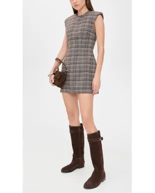 Tory Burch T Lock ライディングブーツ ダークココア - サムネイル3
