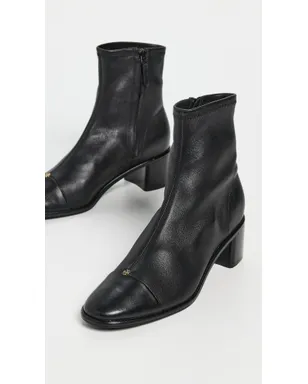 Tory Burch ヒール付きアンクルブーツ パーフェクトブラック - サムネイル5