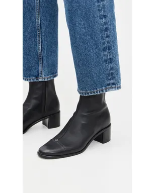 Tory Burch ヒール付きアンクルブーツ パーフェクトブラック - サムネイル3