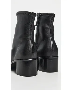 Tory Burch ヒール付きアンクルブーツ パーフェクトブラック - サムネイル4