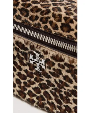 Tory Burch キラ ダイヤモンドキルト ヘアカルフ イーストウェスト バッグ マルチカラー - サムネイル4