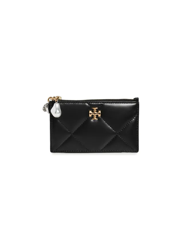 Tory Burch Tory Burch キラ ダイヤモンド キルト チャーム ジップ カードケースの商品画像