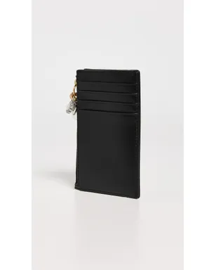 Tory Burch キラ ダイヤモンド キルト チャーム ジップ カードケース - サムネイル3