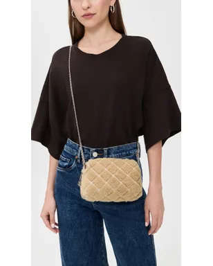 Tory Burch Fleming シアーリング ソフト クロスボディ バッグ - サムネイル3