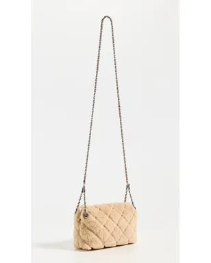 Tory Burch Fleming シアーリング ソフト クロスボディ バッグ - サムネイル4