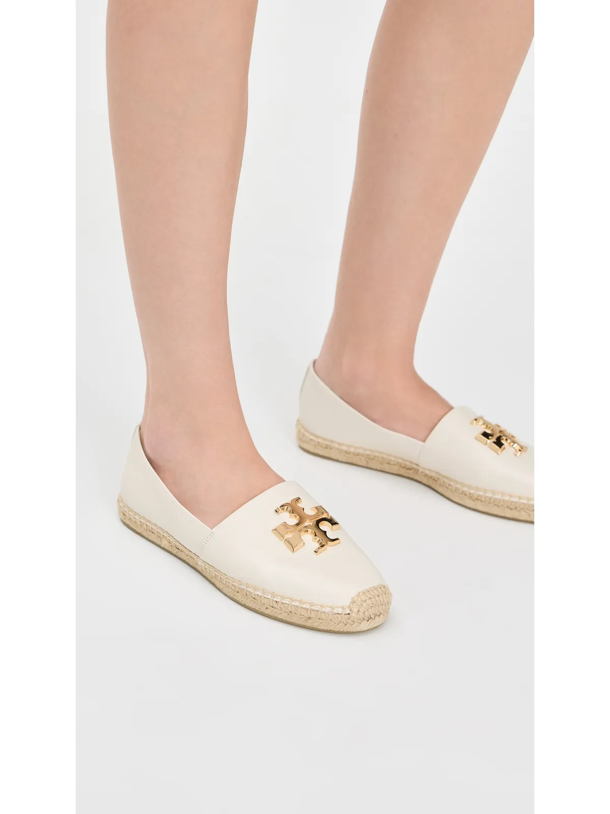 Tory Burch エレノア エスパドリル ライトクリーム - 画像3