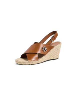 Tory Burch Turnlock ウェッジ エスパドリーユ クラシック クオイオ - サムネイル1