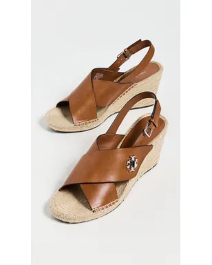 Tory Burch Turnlock ウェッジ エスパドリーユ クラシック クオイオ - サムネイル5