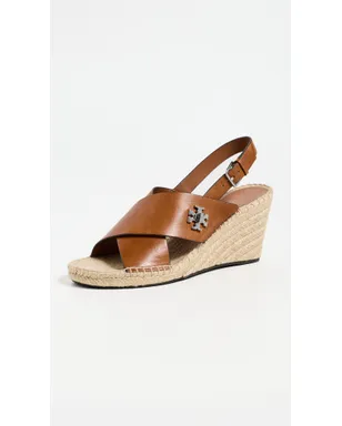 Tory Burch Turnlock ウェッジ エスパドリーユ クラシック クオイオ - サムネイル2