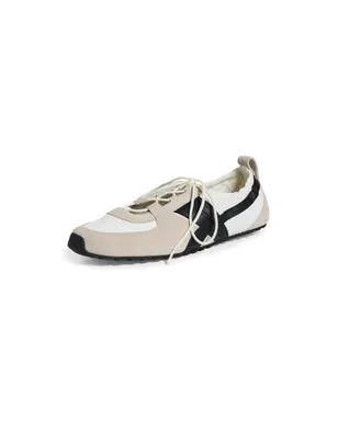 Tory Burch ハンク バレエスニーカー ホワイト/ブラック - サムネイル1
