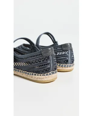 Tory Burch オープンウェーブ Mary Jane エスパドリーユ ブルーストーン - サムネイル4