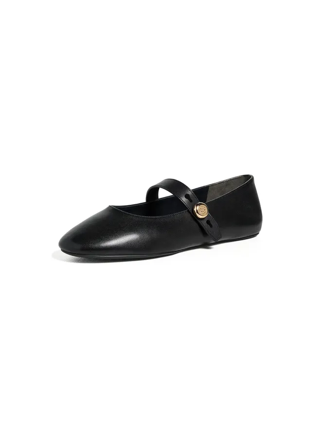 Tory Burch Tory Burch ロミー メリージェーン パーフェクトブラック 6の商品画像