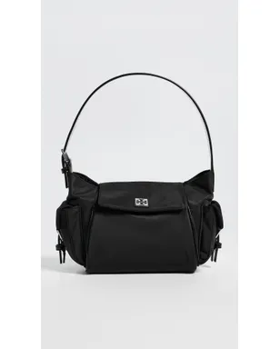Tory Burch Virginia ポケット付きショルダーバッグ ブラック ワンサイズ - サムネイル2