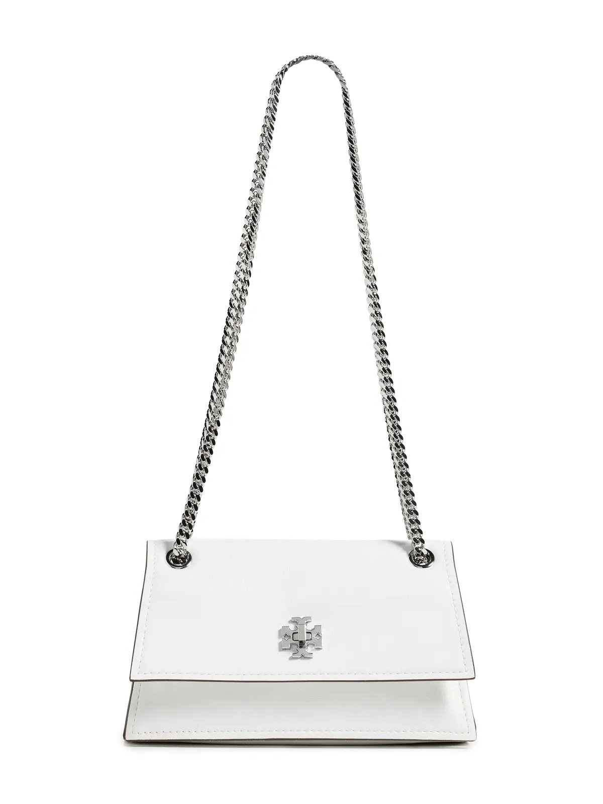 Tory Burch Kira Turnlock ミニバッグ ホワイト - 画像1