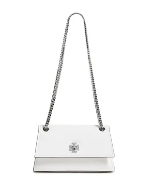 Tory Burch Kira Turnlock ミニバッグ ホワイト - サムネイル1