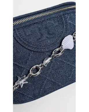 Tory Burch フレミング デニム チャーム ベルトバッグ - サムネイル5