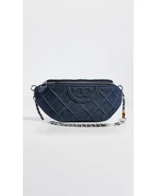 Tory Burch フレミング デニム チャーム ベルトバッグ - サムネイル2