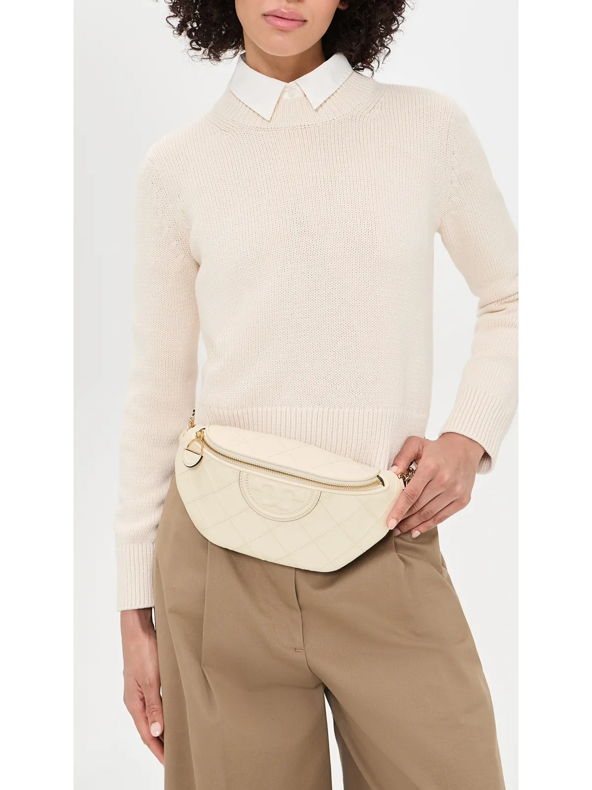 ビンテージ Tory Burch フレミング コンバーチブル ベルトバッグ - 画像3