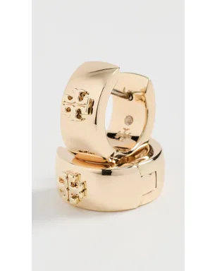 Tory Burch ワイドアイコン ハギー イヤリング ゴールド ワンサイズ - サムネイル4