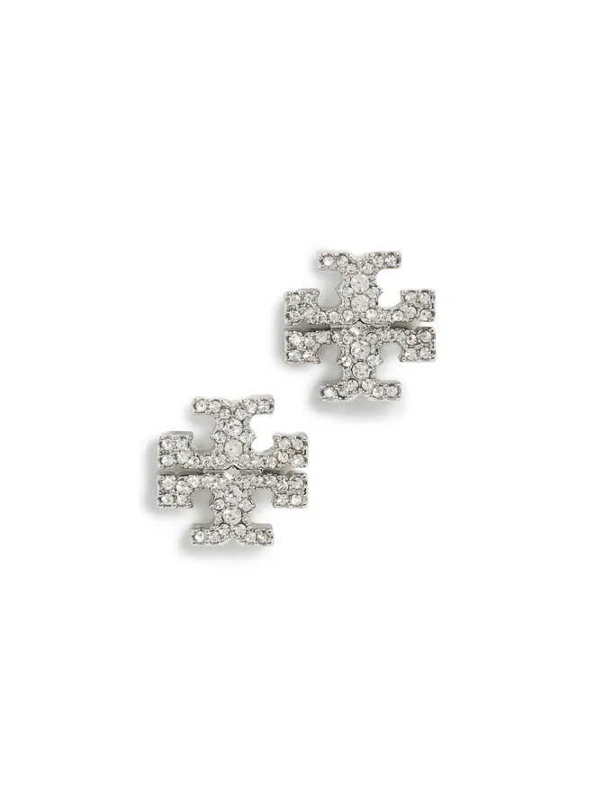 Tory Burch Tory Burch アイコン パヴェ スタッド イヤリングの商品画像