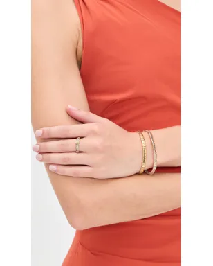 Tory Burch アイコン パヴェ リング ゴールド / クリスタル - サムネイル3