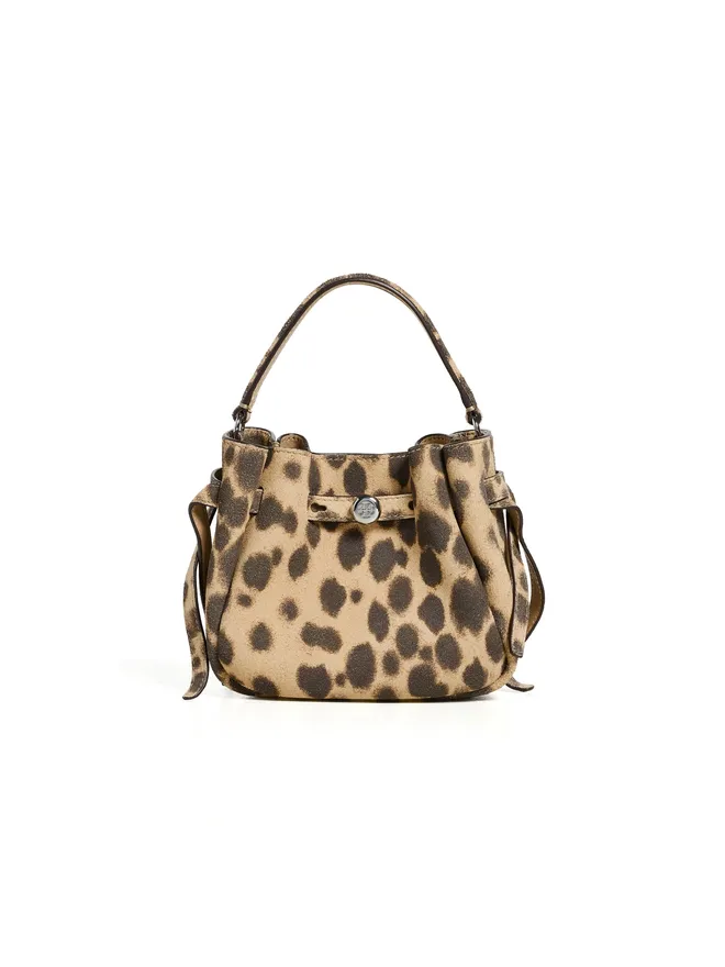 Tory Burch Tory Burch Romy スエード ミニ バケットバッグ チーター柄の商品画像