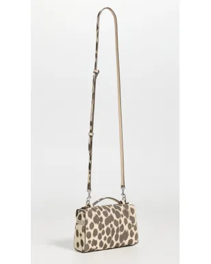 Tory Burch ロミー スエード スリム トップハンドルバッグ チーター柄 - サムネイル4
