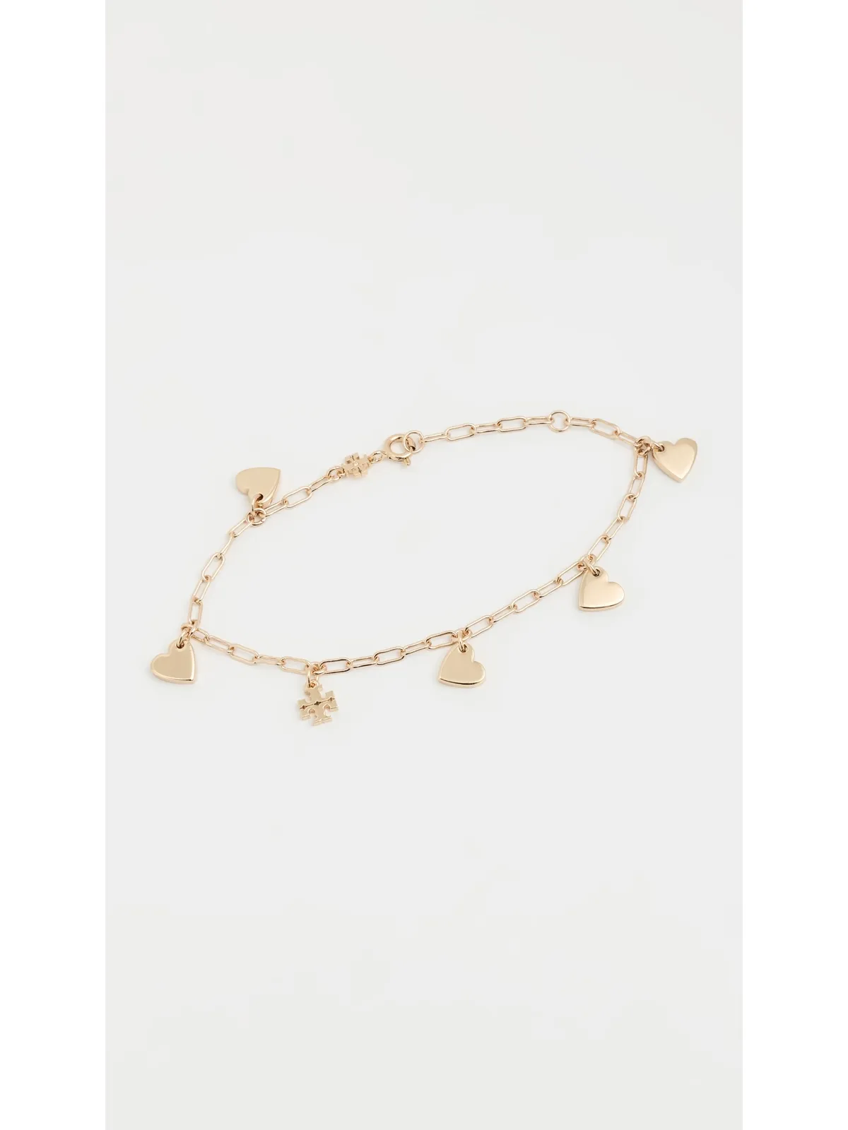 Tory Burch グッドラックチェーンハート ブレスレット - 画像2