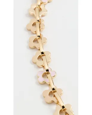 Tory Burch インターロッキングフラワー ネックレス - サムネイル4