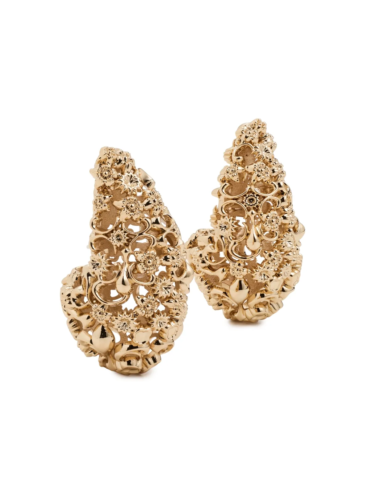 Tory Burch Filigree Wave Earrings - 画像1