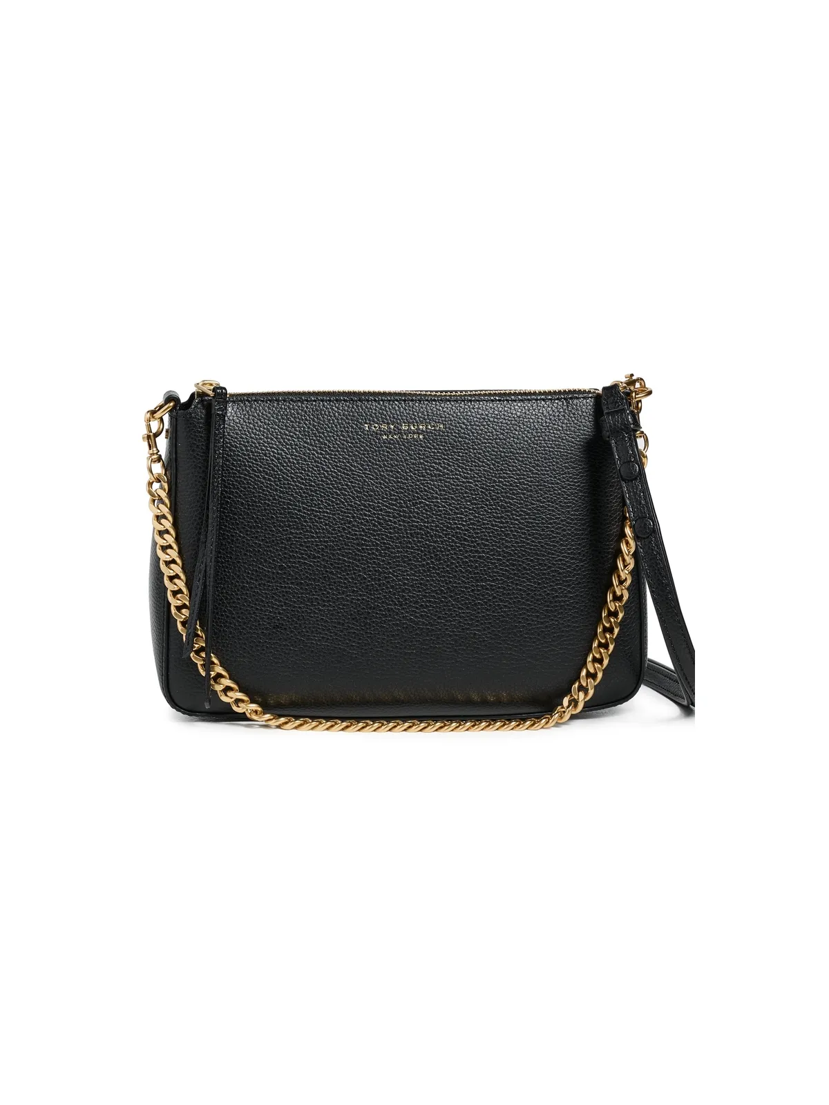 Tory Burch Perry 小型ショルダーバッグ ブラック - 画像1