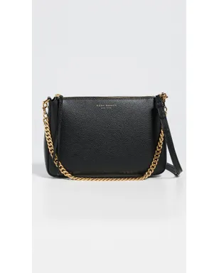Tory Burch Perry 小型ショルダーバッグ ブラック - サムネイル2