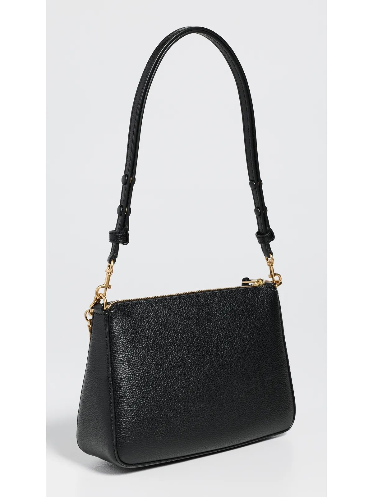Tory Burch Perry 小型ショルダーバッグ ブラック - 画像4