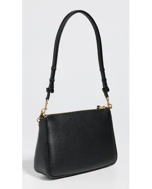 Tory Burch Perry 小型ショルダーバッグ ブラック - サムネイル4