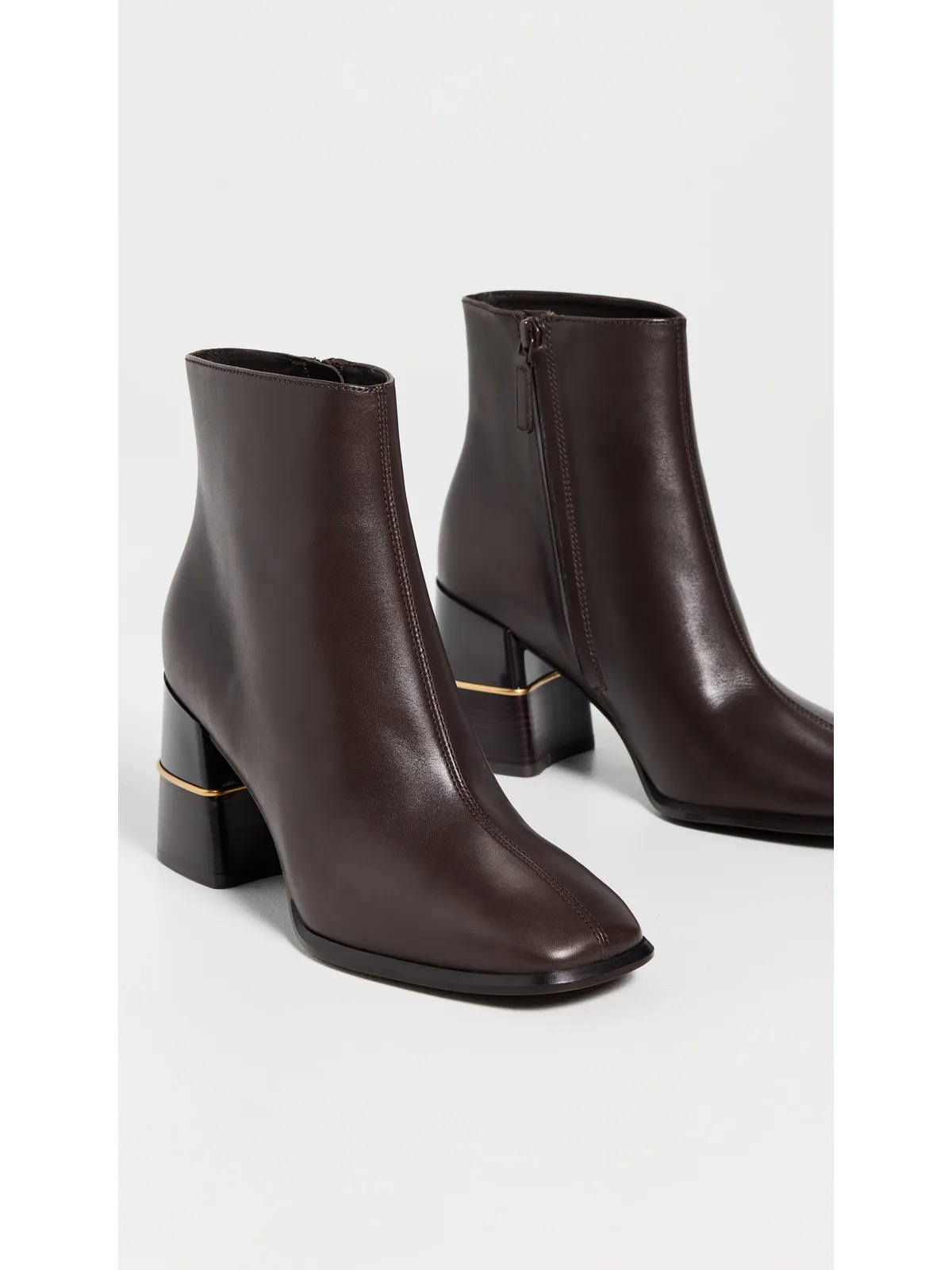Tory Burch レザー アンクルブーツ - 画像5