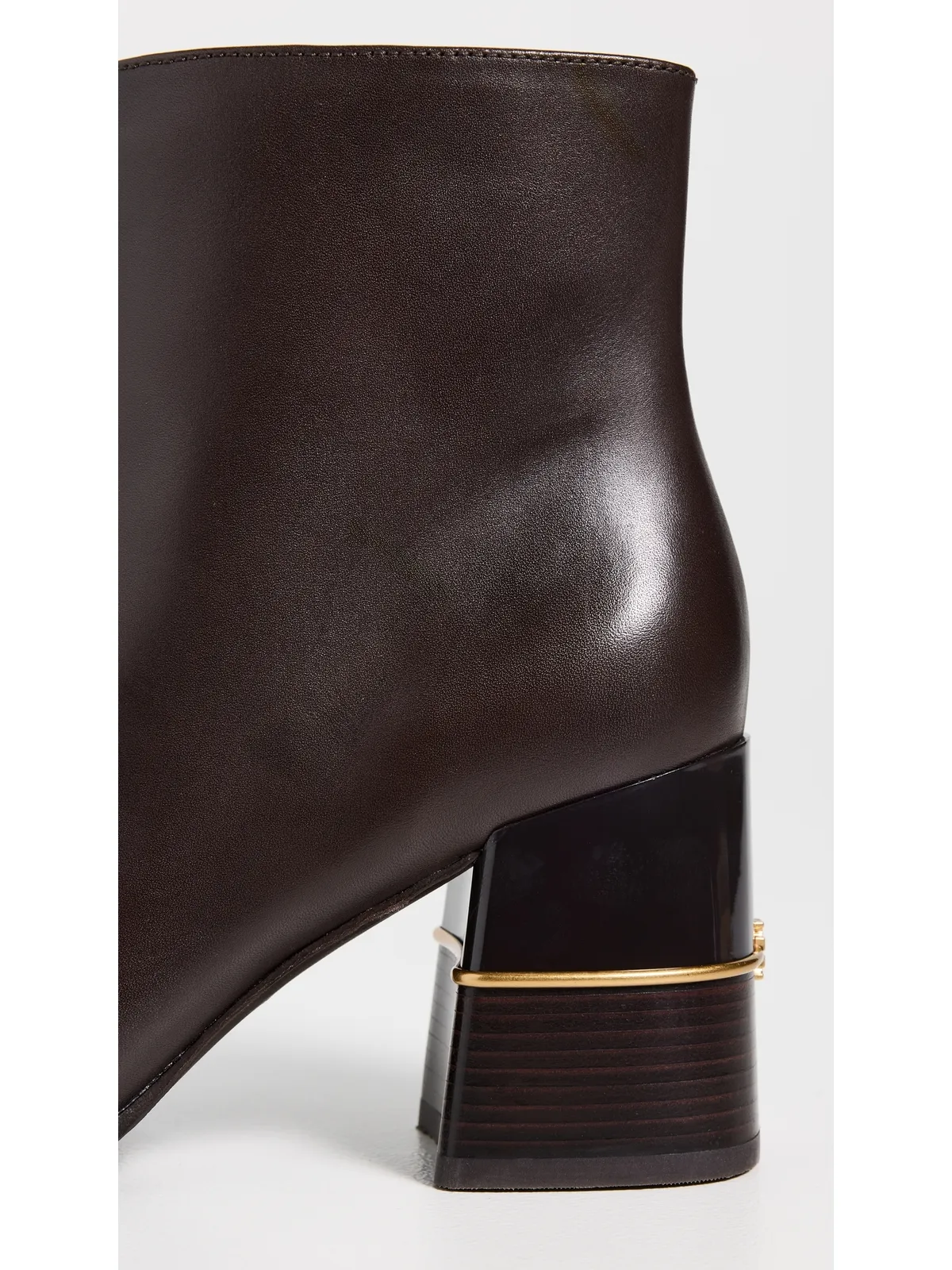 Tory Burch レザー アンクルブーツ - 画像6