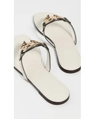 Tory Burch メタルミラー サンダル - サムネイル4