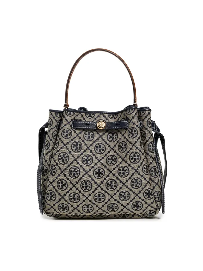 Tory Burch Tory Burch ロミー T モノグラム バケットバッグの商品画像