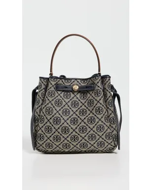 Tory Burch ロミー T モノグラム バケットバッグ - サムネイル2