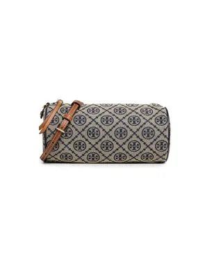 Tory Burch Tモノグラム シリンダー型バッグ ネイビー ワンサイズ - サムネイル1