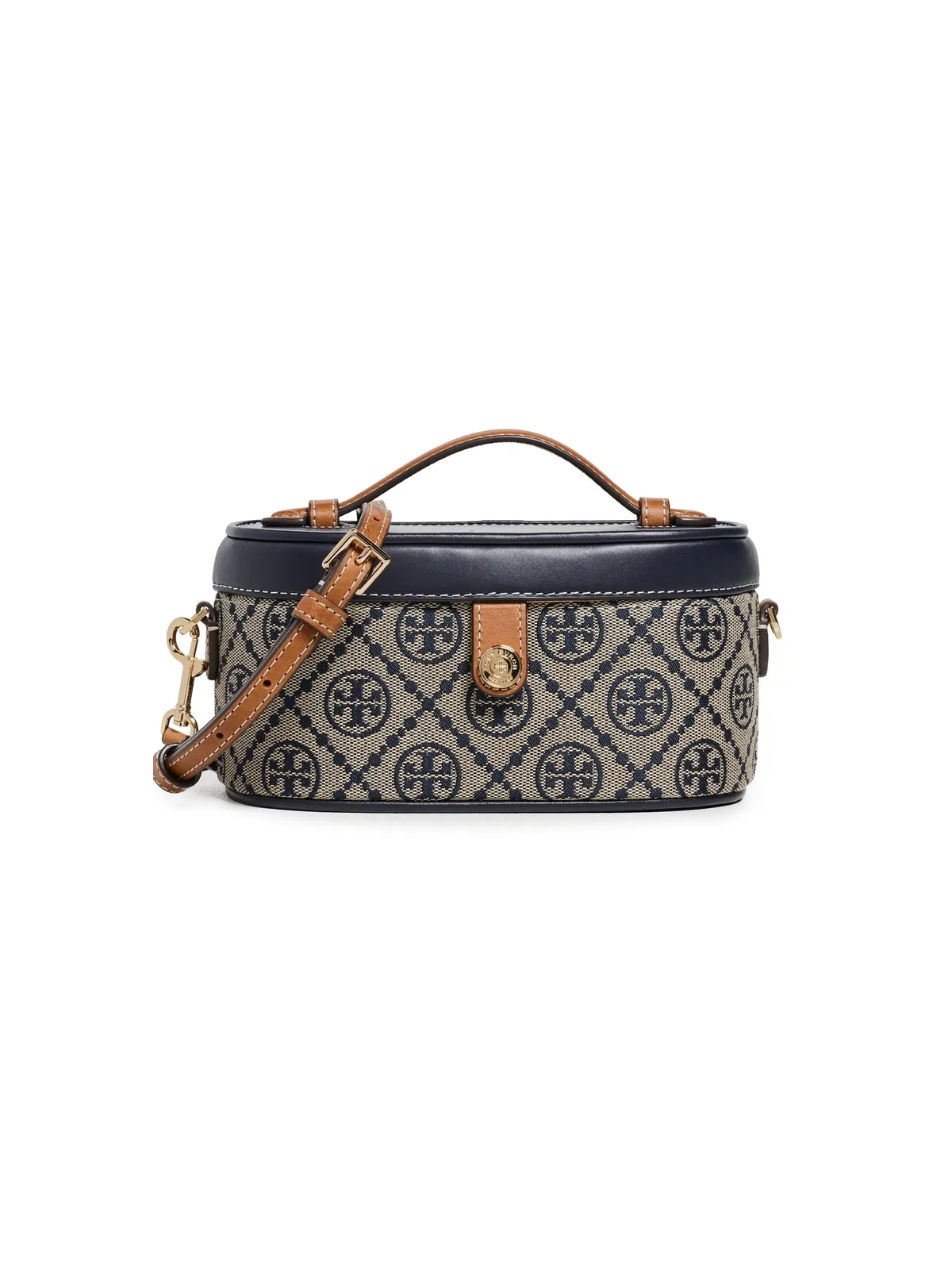 Tory Burch Tモノグラム バニティケース ネイビー ワンサイズ - 画像1